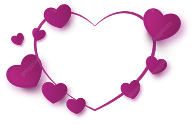 Purple Multi Shape Frame to Write Text png