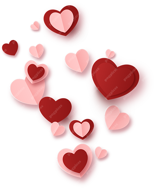Multi Shape Heart png