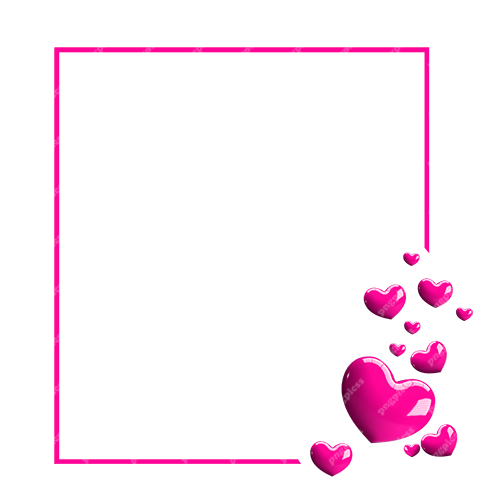Valentine's Heart Frame png