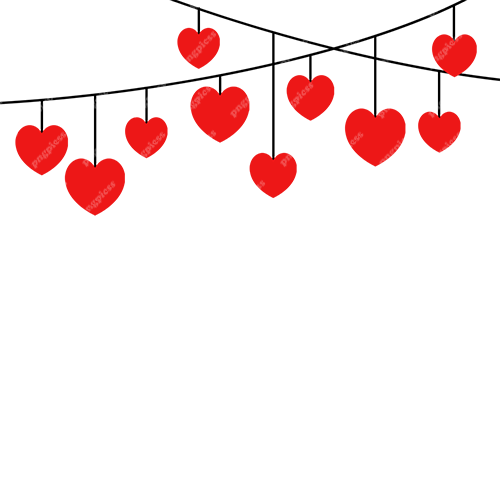 Hanging Heart png