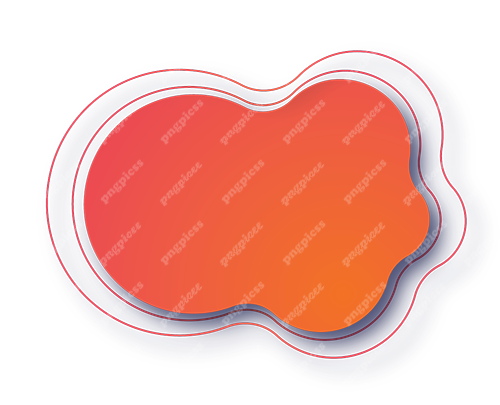 Abstract Red Colored Shape For Banne  PNG png