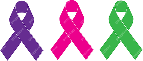 World Cancer Day Multicolour Ribbin PNG png