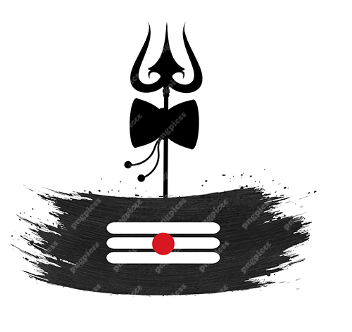 Trisul in Black Shadow PNG png