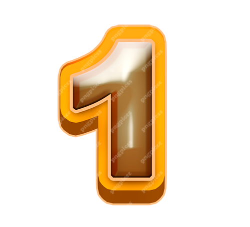 1 One in Metallic Bronze PNG png